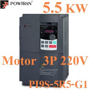 โซลาร์ อินเวอร์เตอร์ AC220V ปรับรอบได้ สำหรับมอเตอร์ 7HP 3Phase 220VSolar Pump Inverter AC220V Motor 7HP 3Phase 220V